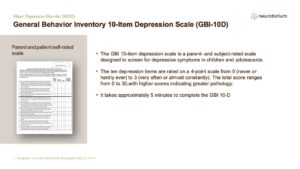 General Behavior Inventory 10-Item Depression Scale (GBI-10D) 